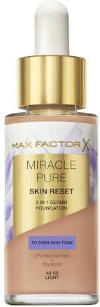 Max Factor - Miracle Pure - Foundation - 40-60 Light - Serum Formule
