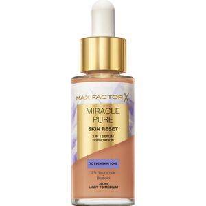 Max Factor - Miracle Pure Serum Foundation - 30 ml - Kleur 04 Light to Medium