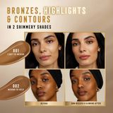 Max Factor Miracle Pure Golden Glow Bronzer Medium to Deep 15ml 002
