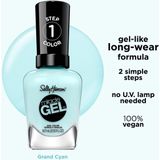 Sally Hansen - Miracle Gel - Nagellak - Grand Cyan - 14.7ml