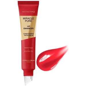 Max Factor - Miracle Pure Lip Enhancer - Lipgloss - 070 Peach Cream - 12 ml