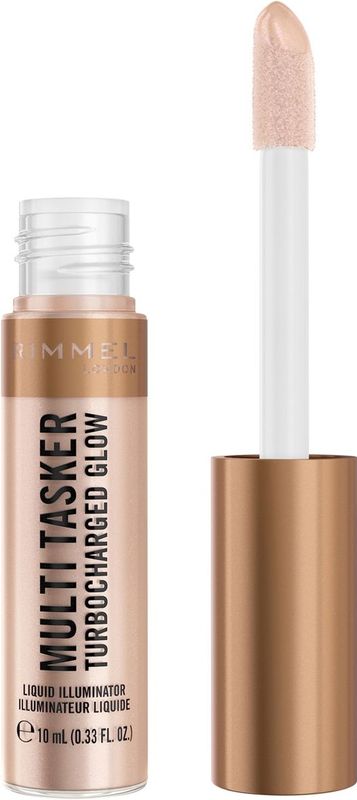 Rimmel - Multi Tasker Turbocharged Glow - Liquid Illuminator - 004 - Chelsea Glow - 10 ml