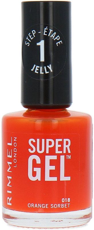 Rimmel - Super Gel - Nagellak - Tint 018 Orange Sorbet - 12 ml