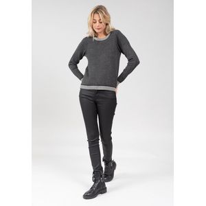 DEELUXE - MONICA - Effen Trui - Anthra Mel