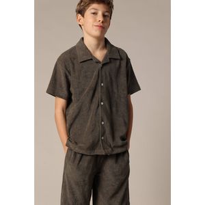 Deeluxe - Creekson M+ - Overhemd - Blauw - Katoen - Korte Mouwen