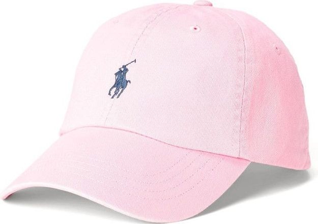 Polo Ralph Lauren - Cap - Lichtroze - Effen - Verstelbare Band