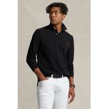 Polo Ralph Lauren - Custom Slim Fit Poloshirt - Zwart - Katoen