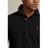Polo Ralph Lauren - Custom Slim Fit Poloshirt - Zwart - Katoen