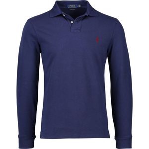 Shirt - Effen - Katoen - Lange Mouw - Polokraag