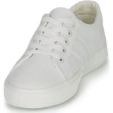 Casual Schoenen - Wit - Katoen - Vetersluiting