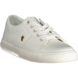 Casual Schoenen - Wit - Katoen - Vetersluiting