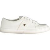 Casual Schoenen - Wit - Katoen - Vetersluiting