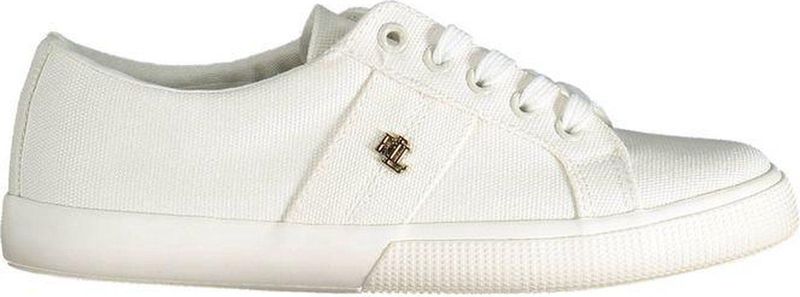 Casual Schoenen - Wit - Katoen - Vetersluiting