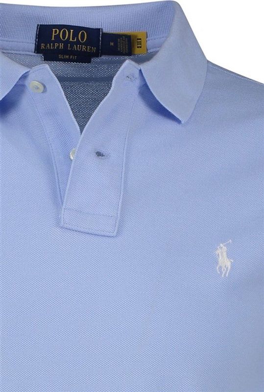 Polo Ralph Lauren poloshirt blauw effen