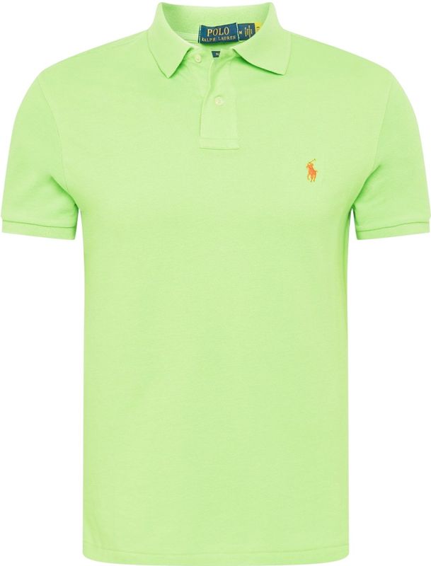 Polo Ralph Lauren - Slim Katoenen Poloshirt - Groen