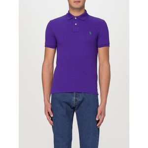 Polo Ralph Lauren - Poloshirt - Paars - 100% Katoen - Slim Fit