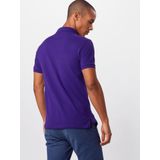 Polo Ralph Lauren - Polo - Paars - Katoen - Korte Mouwen - Geborduurd Logo