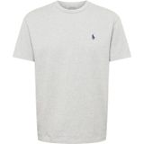 Polo Ralph Lauren, Tops, Heren, Grijs, 2Xl, Katoen, T-shirt met korte mouwen en logo