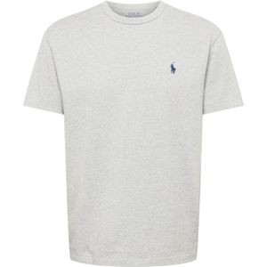 Polo Ralph Lauren, Tops, Heren, Grijs, 2Xl, Katoen, T-shirt met korte mouwen en logo
