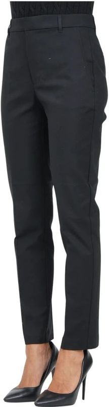 Lauren Ralph Lauren - Slim Regular Waist Broek - Zwart