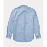 Overhemd - Effen - Katoen - Slim Fit - Lange Mouw