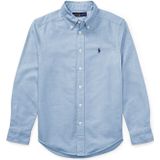 Overhemd - Effen - Katoen - Slim Fit - Lange Mouw