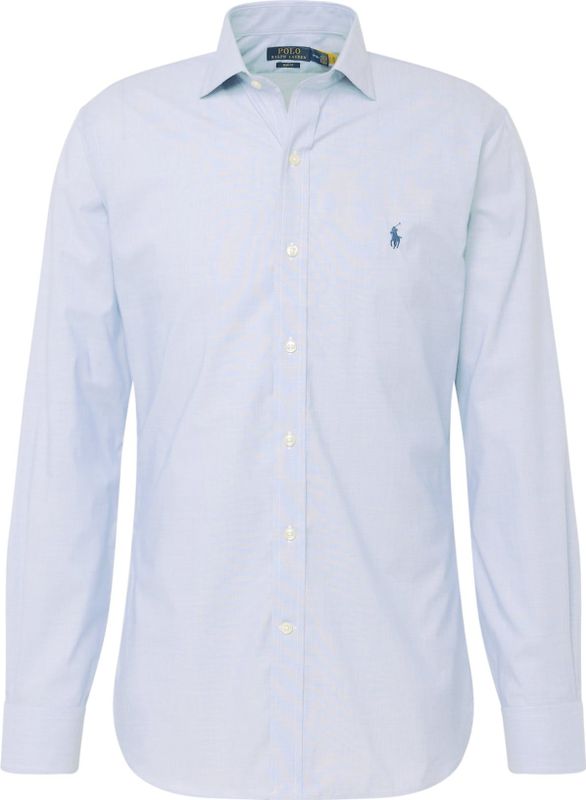 Ralph Lauren - Slim Fit Overhemd - Lichtblauw - Katoen