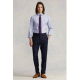 Regular fit zakelijk overhemd met logostitching