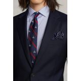 Regular fit zakelijk overhemd met logostitching