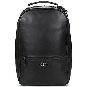 Ralph Lauren Rugzak van leer met mesh details en 12 inch laptopvak