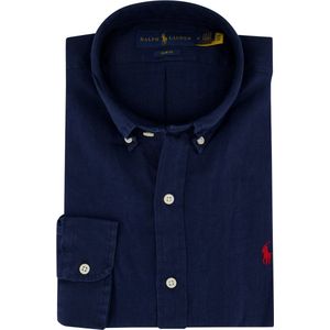 Polo Ralph Lauren - Vrijetijdsoverhemd - Puur Linnen - Button-downkraag