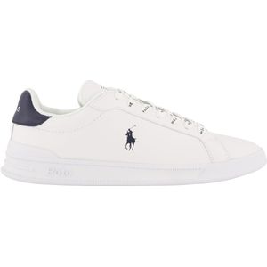 Polo Ralph Lauren Hrt Court Ii Sneakers - Leer - Heren - Wit - Maat 44