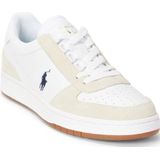 POLO Ralph Lauren Polo Court Leren Sneakers Wit