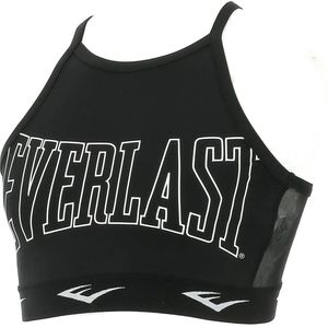 Everlast - Duran - Sport BH - Zwart met Wit - 80% Polyester, 20% Elastaan