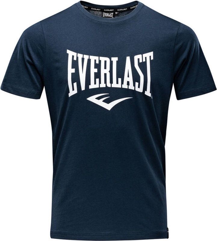 Everlast Russel - T-Shirt - Katoen - Navy Blauw