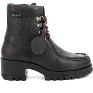 Boots in leer met veters Kick Halabi KICKERS. Leer materiaal. Maten 38. Zwart kleur