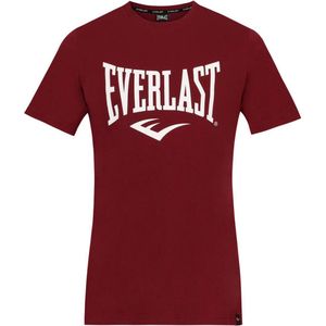 Everlast Russel - T-Shirt - Katoen - Wijnrood