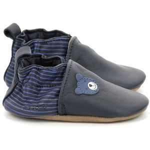 Robeez Doubear Baby-kinderschoenen, Donkerblauw, 17 EU