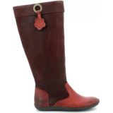 Kickers - Hohigh - Dameslaarzen - Rood - Leder