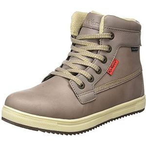 Kickers Yepo Wpf damessneakers, Beige metallic, 35 EU