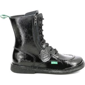 Leren boots Meetickzip KICKERS. Leer materiaal. Maten 41. Zwart kleur