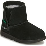 KICKERS - Aldiza - Enkellaarsjes - Bruin - Leer - Waterdicht