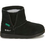 KICKERS - Aldiza - Enkellaarsjes - Bruin - Leer - Waterdicht