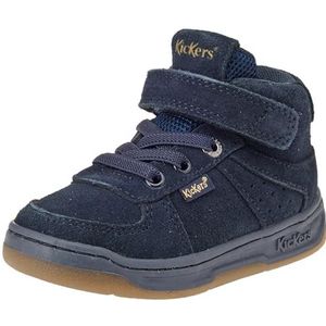 Kickers Kickalien Sneakers, uniseks, kinderen, Marineblauw, 30 EU