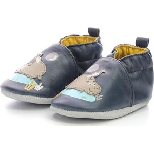 Robeez Tilipopo, pantoffels voor jongens, Marineblauw, 24 EU