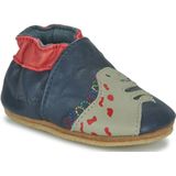 Robeez - Cretace Star - Pantoffels - Marineblauw - Plantaardig Gelooid Leer