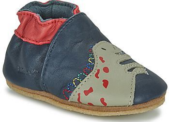 Robeez - Cretace Star - Pantoffels - Marineblauw - Plantaardig Gelooid Leer