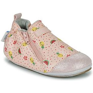 Robeez Fruity Day Pantoffels voor babymeisjes, lichtroze vruchten, 20 EU