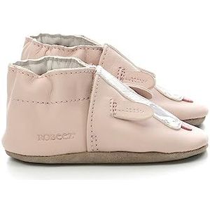 Robeez Sweety Dog Uniseks kinderpantoffels, Lichtroze, 17/18 EU