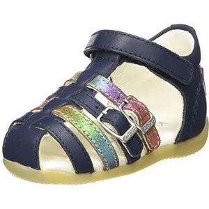 KICKERS bigro sandalen voor meisjes, donkerblauw metallic, 25 EU